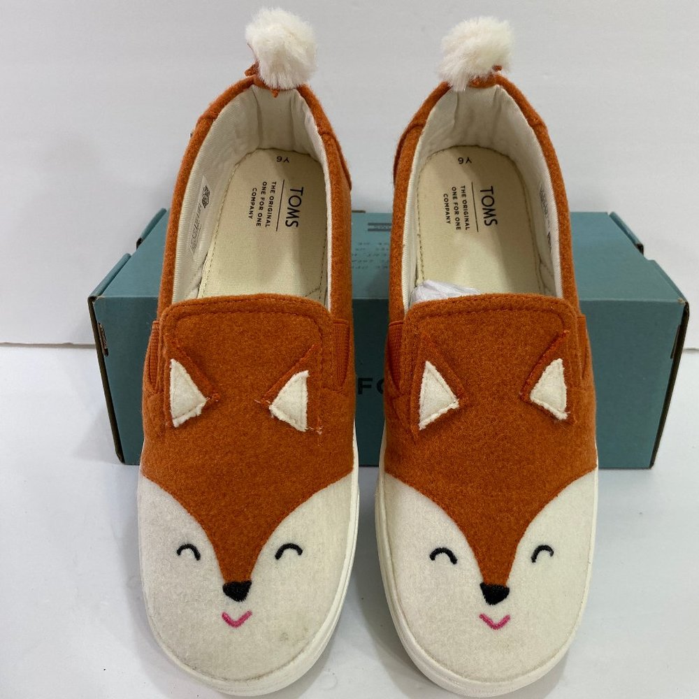 Toms Limited Edition Fox Classic Slip-On RARE